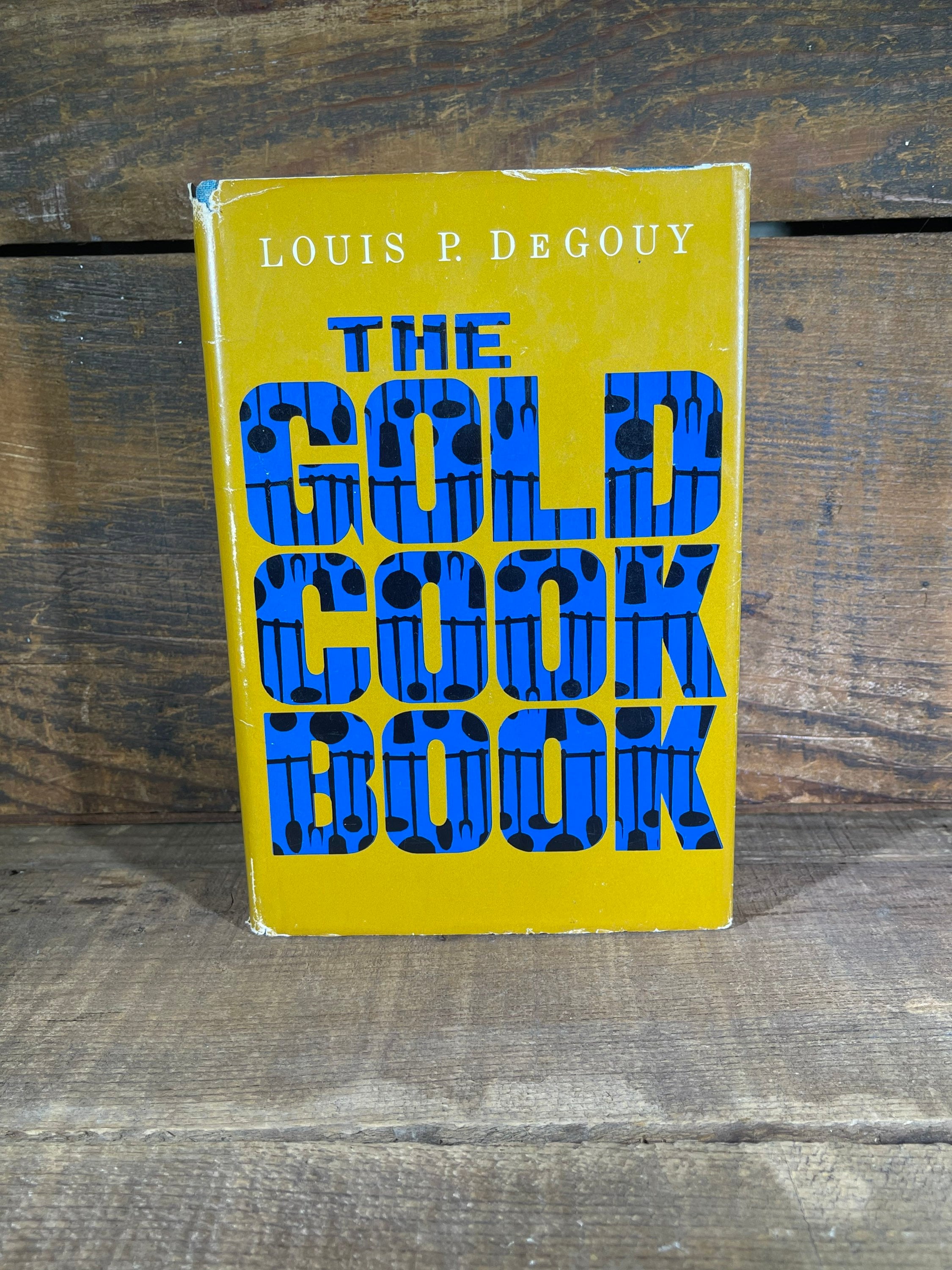 The Gold Cook Book by Louis P. De Gouy - 1948 - Vintage Cookbook - FREE SHIPPING