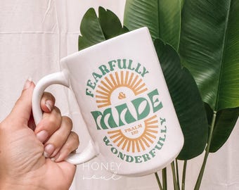 fearfully & wonderfully made 15 oz Coffee Mug