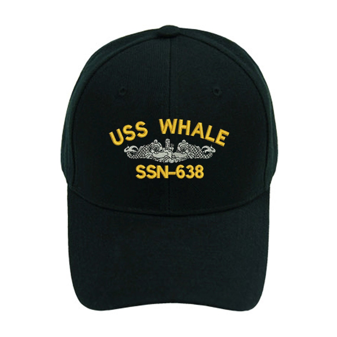 Structured Baseball Cap With Embroidered USS Seawolf Ssn 21 Etsy