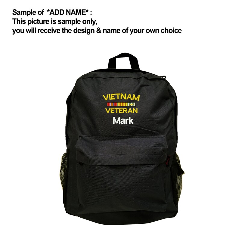 Embroidered backpack Security Ncis Fbi Lapd Sheriff Top Etsy