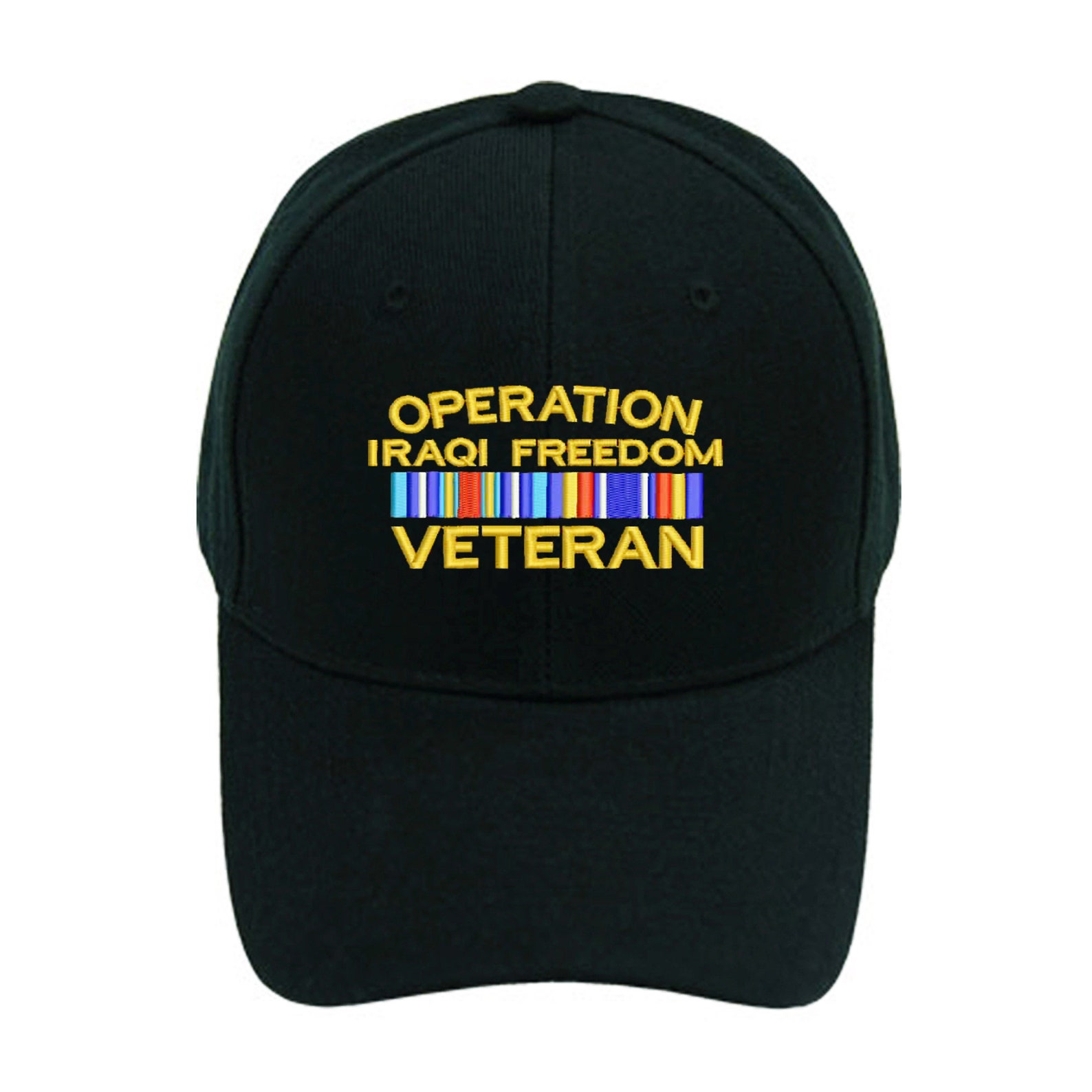 Structured Baseball Cap With Embroidered Operation Iraqi Etsy structured-baseball-cap-with-embroidered-operation-iraqi-etsy