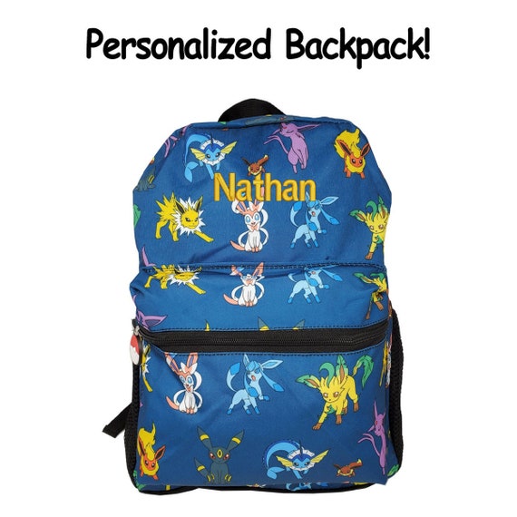 personalized pokemon backpack