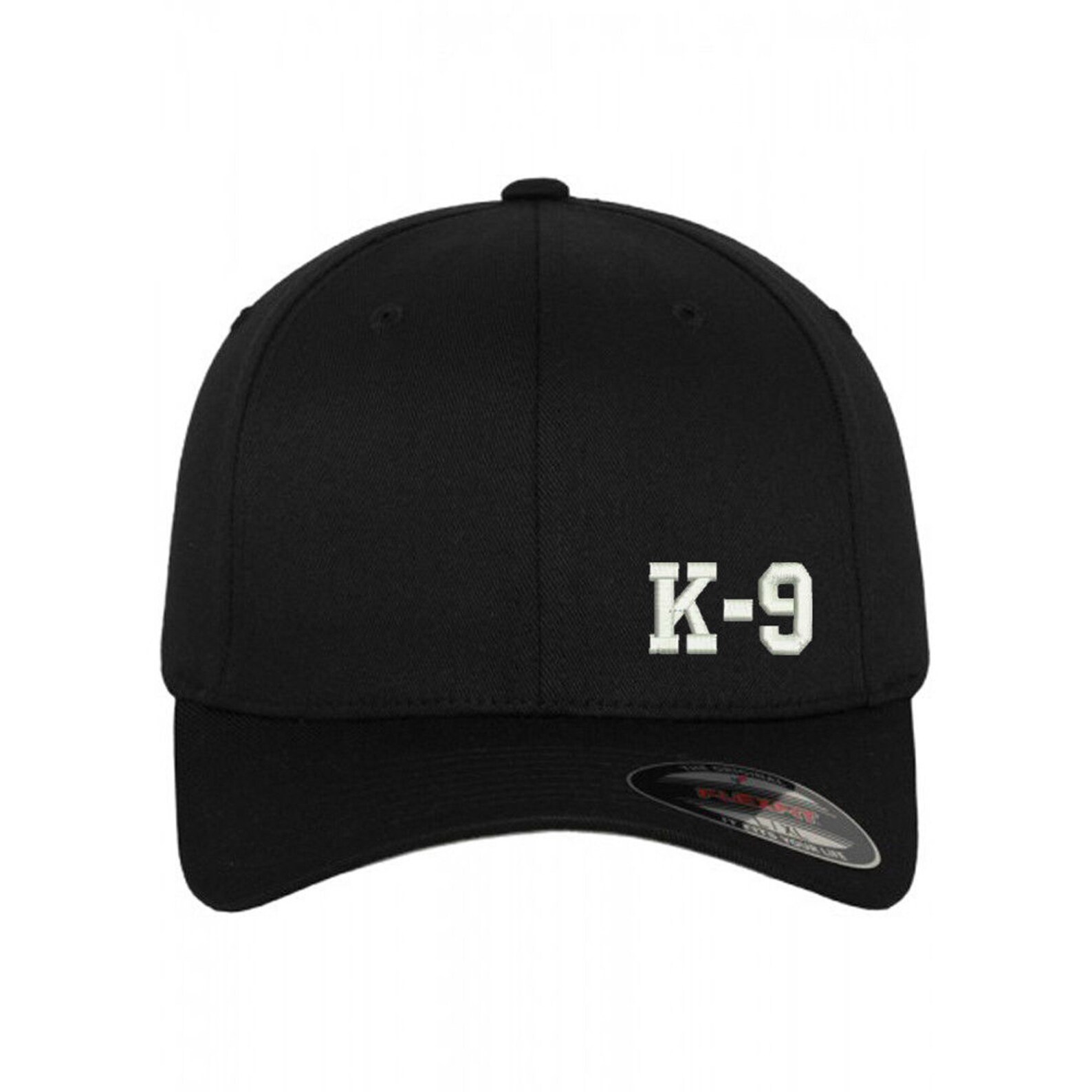 K9 K9 K 9 Canine Text Embroidered Flexfit Baseball Cap Hat Etsy
