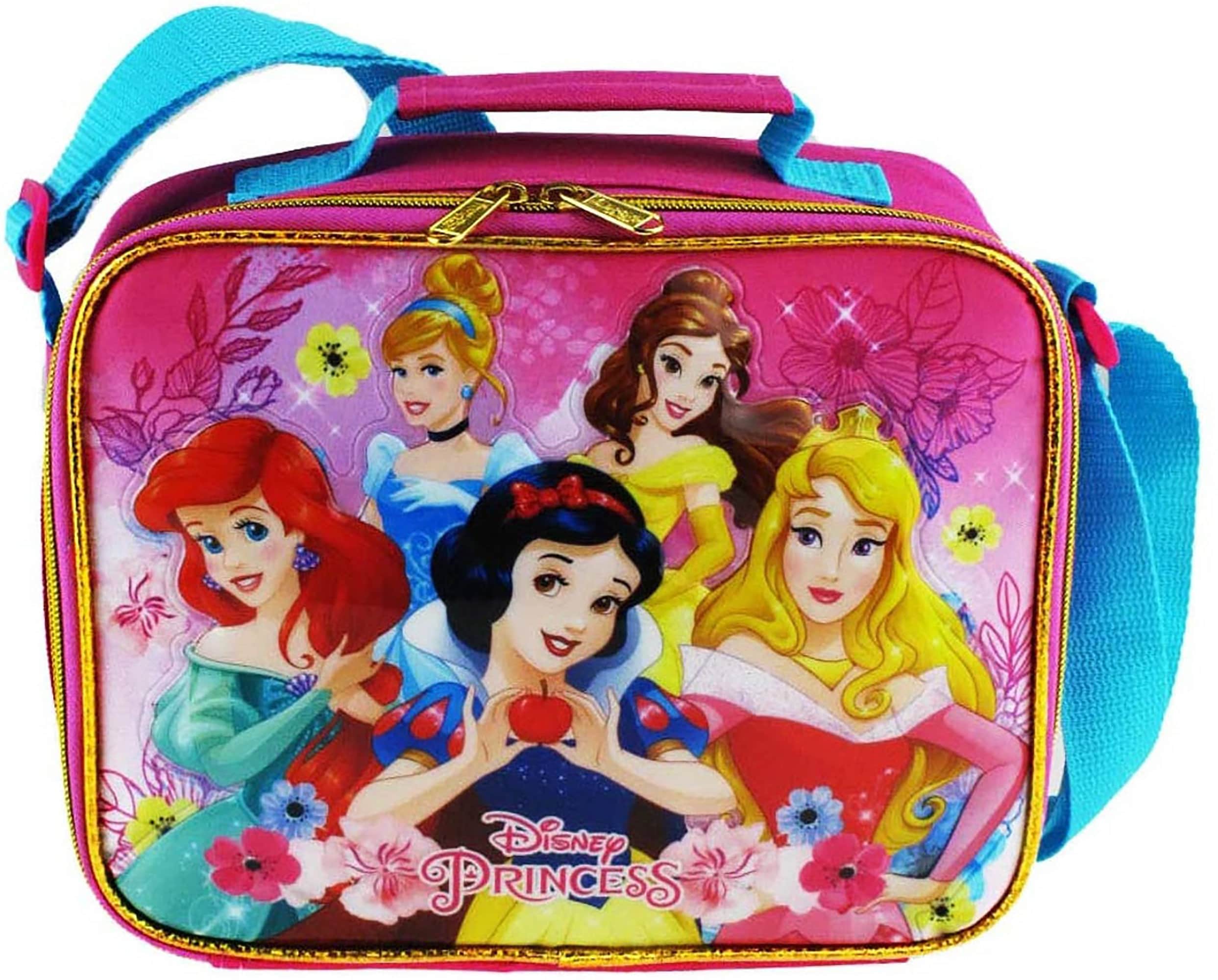 W33 Personalized Disney Princesses backpack and lunch box set Etsy