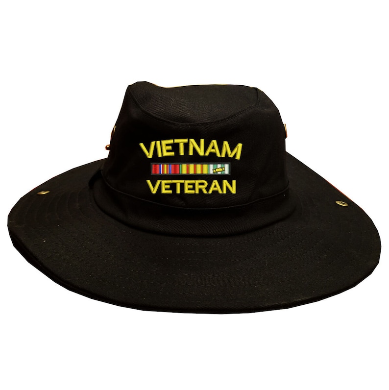 100 Cotton U.S. Vietnam Veteran Boonie Bucket Hat Fisherman Etsy