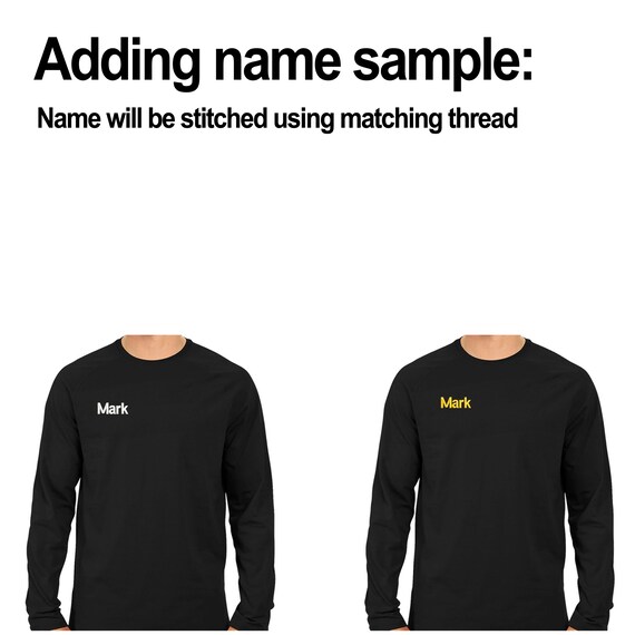 Download Embroidered Black Cuffless Long Sleeve Shirt With Veteran Etsy