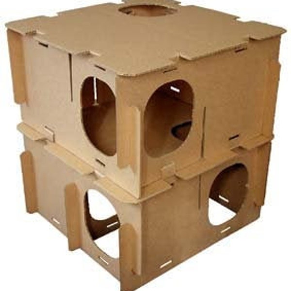 Mini Haven | Playhouse for Bunny Rabbits, Guinea Pigs, Chinchillas, and other small pets