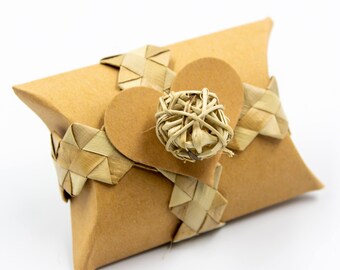 Hay Gift Box | Healthy Chew Toy for Bunny Rabbit, Guinea Pigs, Chinchilla Chew Toy | Handmade | The Well Kept Rabbit