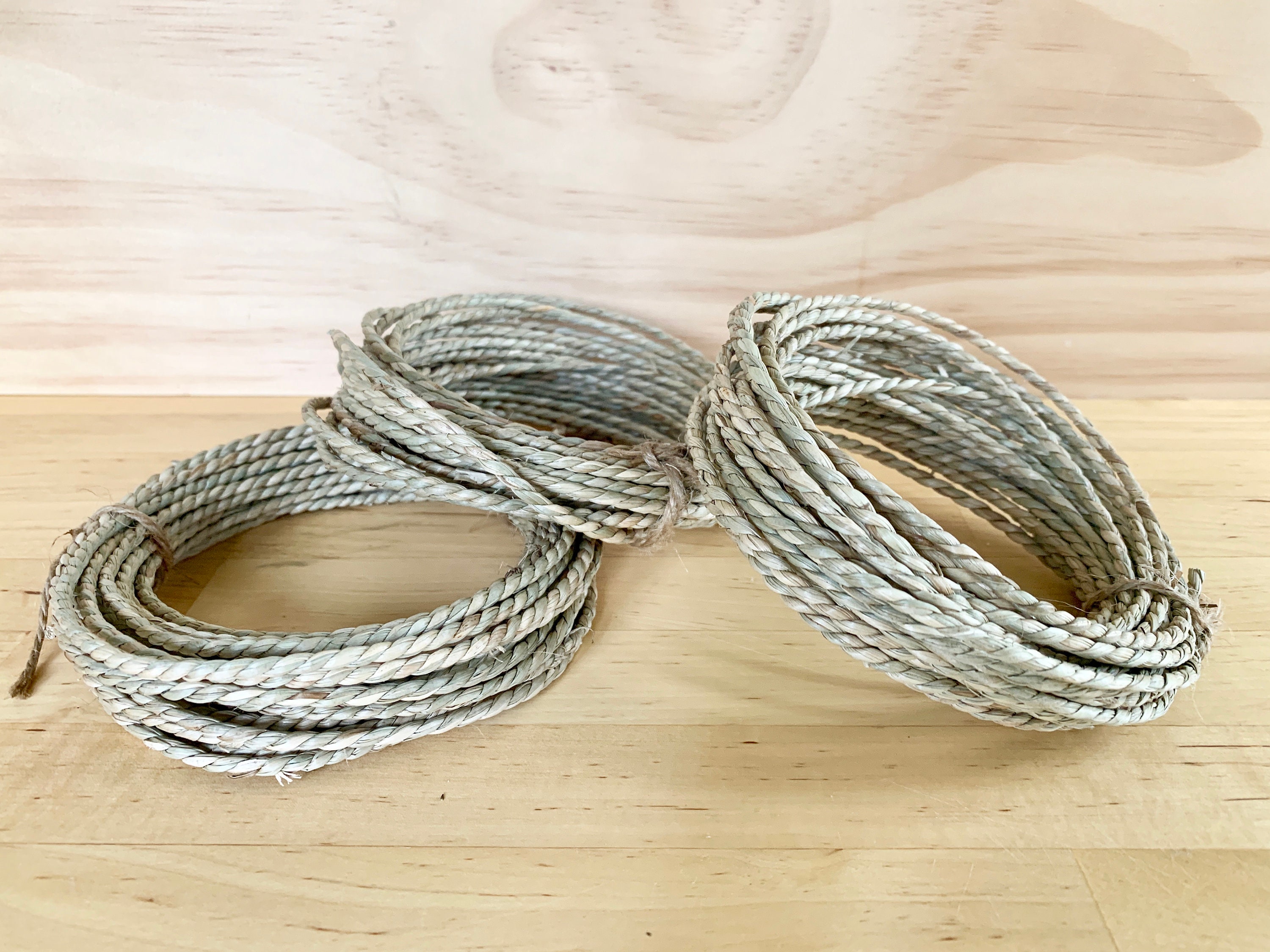 Natural Seagrass Twine 24 Feet Safe Rope For Bunny Etsy