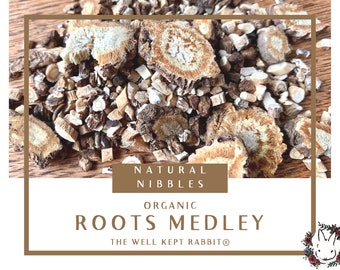 Roots Medley | guilt-free treat | 3 oz | for Rabbits, Guinea Pigs & Other Small Pets