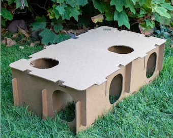 Maze Haven | Playhouse for Bunny Rabbits, Guinea Pigs, Chinchillas, and other small pets