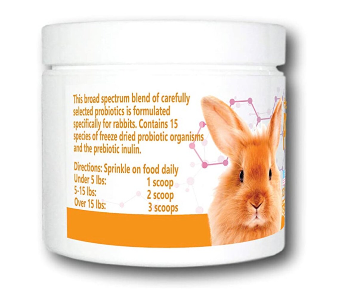 HealthyGut™ Probiotics plus Prebiotics for Rabbits Vet Etsy