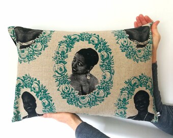 Vintage Drum Magazine “Cover Girls” Cushion Cover : South African Design