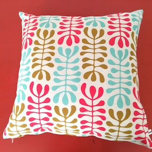Botanique moderne - Lumineux - Plantes succulentes - Spekboom - Design Team Fabric - Coussin - 50 x 50 cm - Carré - Oreiller - Design - Afrique du Sud - Annapatat