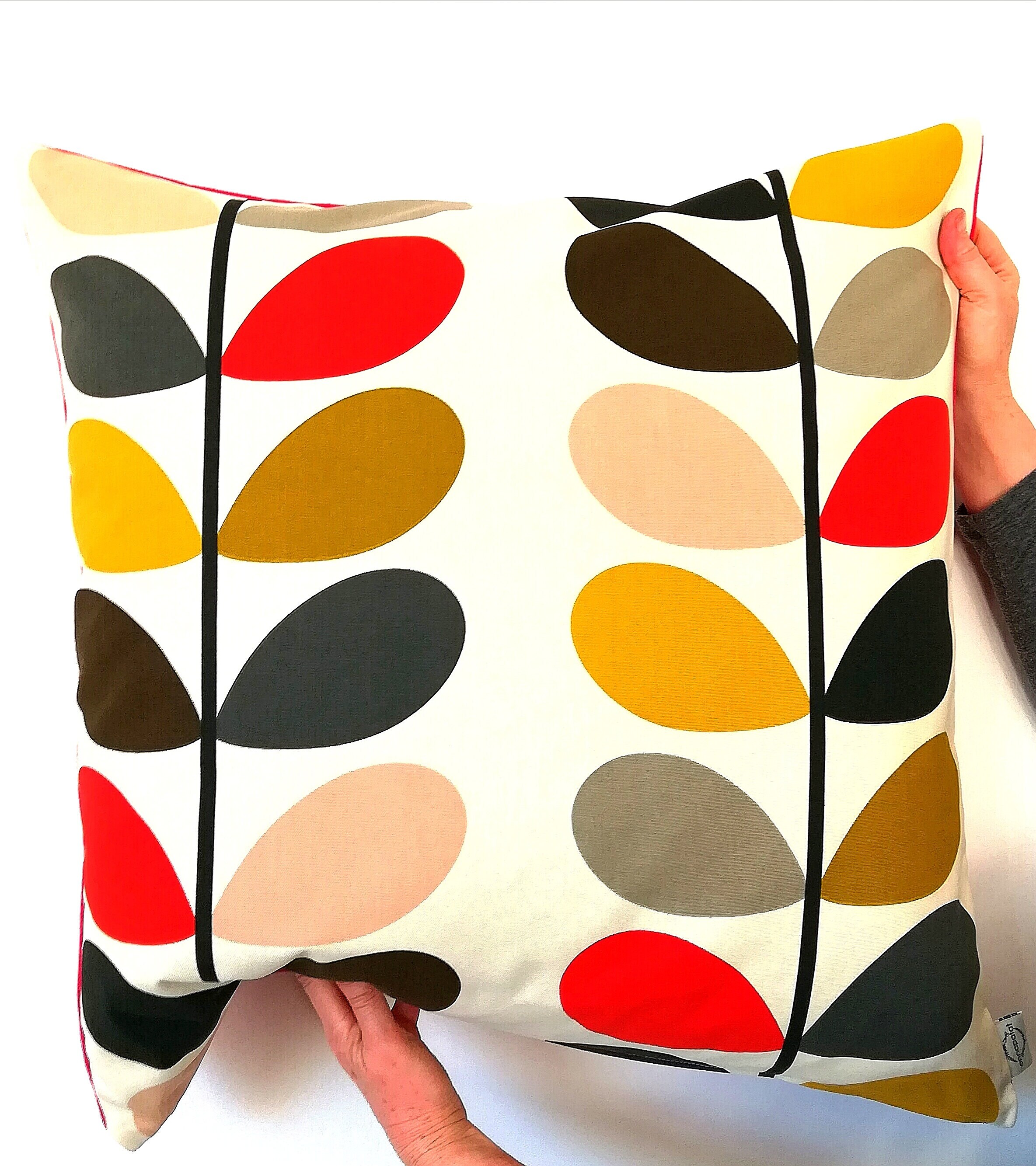 Multi Stem Tomato Orla Kiely Fabric Cushion Cover Etsy