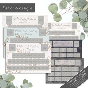 Class photo template, school photo, class of 2021, school digital background, photoshop template, school photo, fully customisable