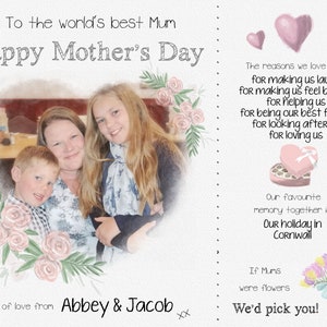 Mothers Day digital, Mother&#39;s Day template, Mother&#39;s Day digital background, Mothers day photo gift, Photoshop template, gift for Mom