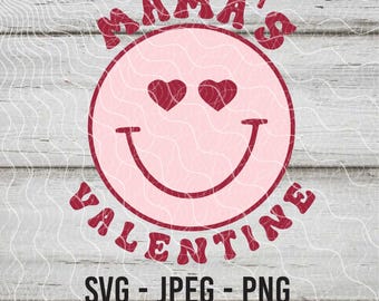 Mama's Valentine SVG PNG JPEG, Xoxo Svg, Heart Svg, Valentine Svg, Love Svg, Valentine Shirt Svg, Hello Valentine Shirt, Valentine's Day Svg