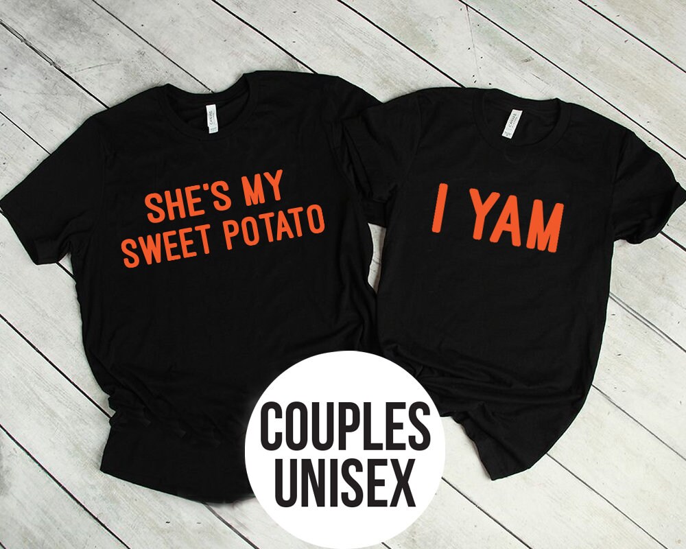 i yam couple shirt
