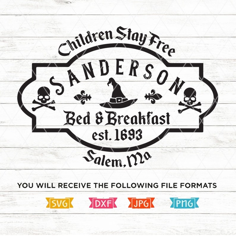 Sanderson Bed and Breakfast SVG It's all just a bunch of ...