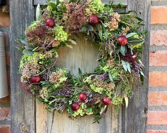 Door wreath table wreath “late summer love”