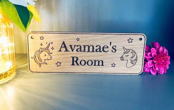 Childrens Bedroom Door Signs Kids Bedroom Name Sign