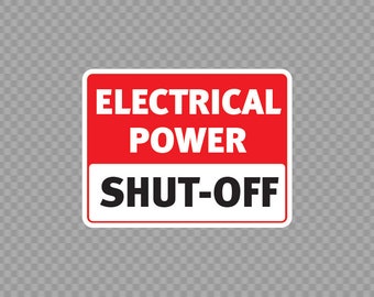 DANGER 277//480 VOLTS DECAL SAFETY SIGN OSHA ELECTRICAL ELECTRICIAN
