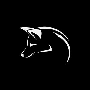 Decal Sticker Fox Head foresta natura vinile di alta qualità XXR87