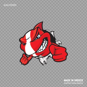 Sticker autocollant requin drapeau de plongée sous-marine pêche plongeur plongeur moto voiture casque VTT décoration bateau de pêche ZZ486