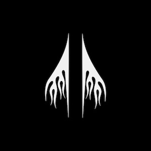 Sticker autocollant Paire de flammes en vinyle Tribal Racing Design casque flammé moto de qualité supérieure Moto voiture Jet ski décoration vitesse KR523