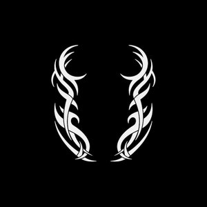 Aufkleber Aufkleber Tribal Racing Design geflammt Helm Motorrad Top Qualität Motorrad Auto Jet Ski Dekoration ZZZE5