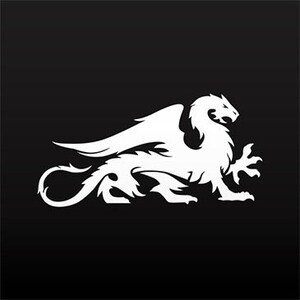 Decal Sticker Dragon demone Fantasy fiaba mitologica Arti marziali araldico WRS59