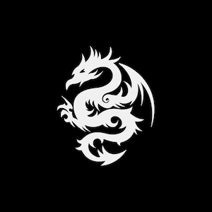 Aufkleber Aufkleber Tribal Dragon Racing Design geflammt Helm Motorrad Top Qualität Motorrad Auto Jet Ski Dekoration WRSXX