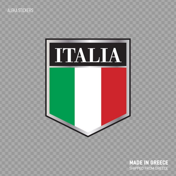 Decal Sticker Italy Italian Flag Racing Car Vehicle Helmet - Etsy