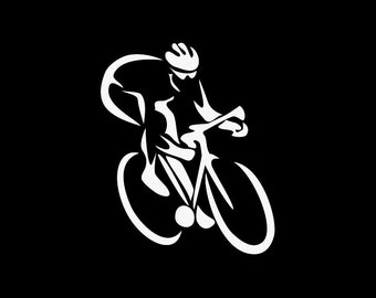 Decal Sticker bici ciclista azione impermeabile e resistente alle intemperie per uso esterno in vinile di qualità superiore RS499