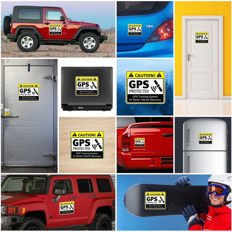 Decal Sticker Prevention GPS Tracking Systemfor Stolen Vehicle Recovery ...