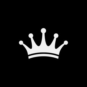 Sticker Sticker Royal Crown Chess Queen koning Koninkrijk Koninklijke ZZ228