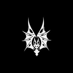 Aufkleber Aufkleber Tribal Fledermaus böse Hölle Nacht Vogel Angst hochwertigem Vinyl KRZZ2