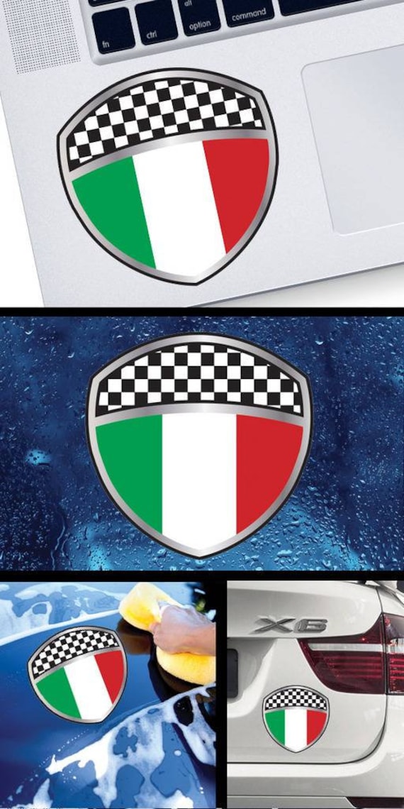 Italiaanse vlag stickers Vespa Italiaanse vlag stickers Vespa