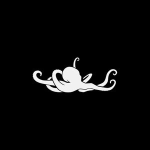 Calcomanía pegatina Pulpo decoración de barcos tienda de pesca pescador vida marina fusil de agua salada caza de agua máscara de buceo Aletas para apnea X5244