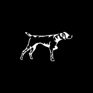 Calcomanía adhesiva Perro de caza Lindo adorable cazador ZZ749