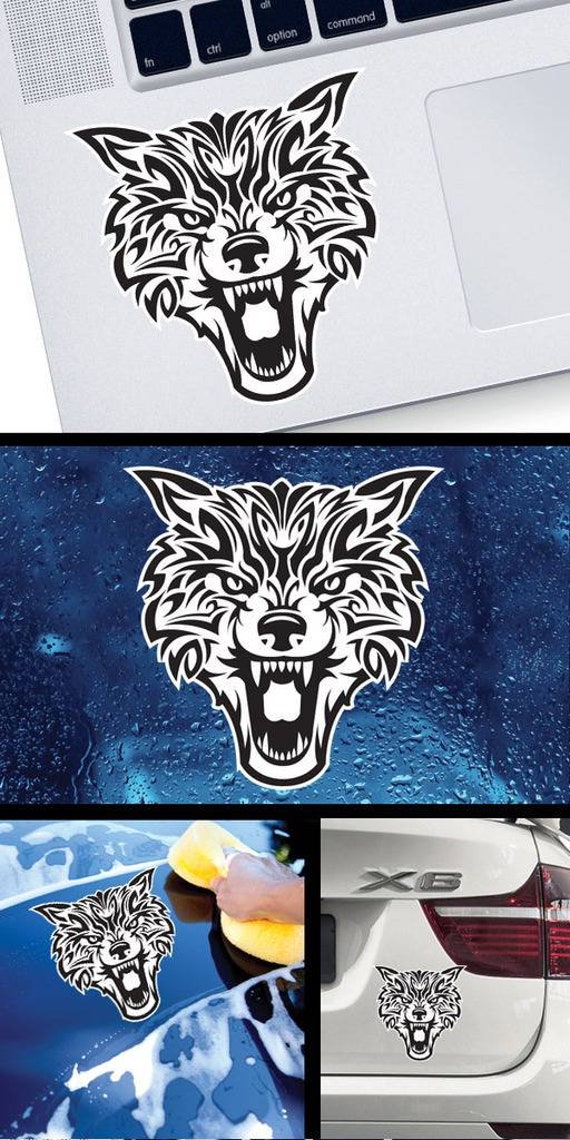 Wolf Pup Stickers, Adorable Wolf Pup Vinyl Stickers, for Water Bottles and  Laptops 