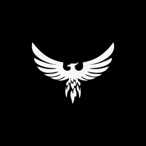 Sticker autocollant Eagle Hawk Phoenix pégase insigne liberté oiseau mouche insigne élégant W72XX