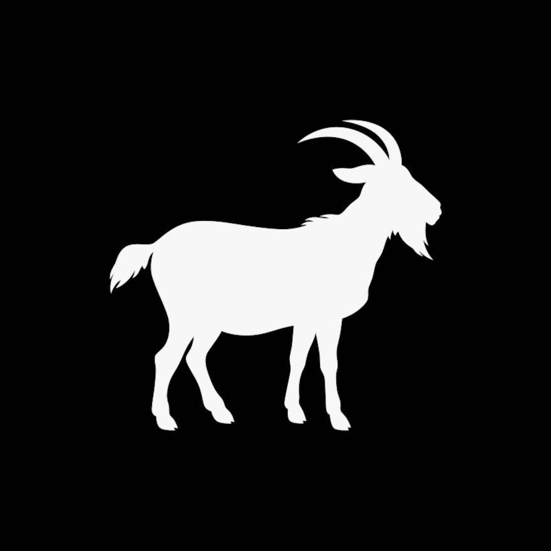 Billy Goat Sticker Decal Sticker Billy Goat Figure Horn Brutal Farm Top Quality Vinyl ...