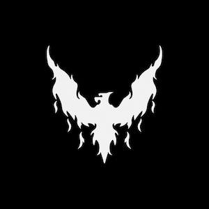 Sticker autocollant aigle Phoenix Rising phœnix fenix tatouage pégase régénéré cycliquement insigne liberté oiseau mouche insigne élégant Wingy X5469