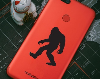 Bigfoot Silhouette Sticker – Sasquatch Mysterious and Bold Design for Adventurous Souls W9W79