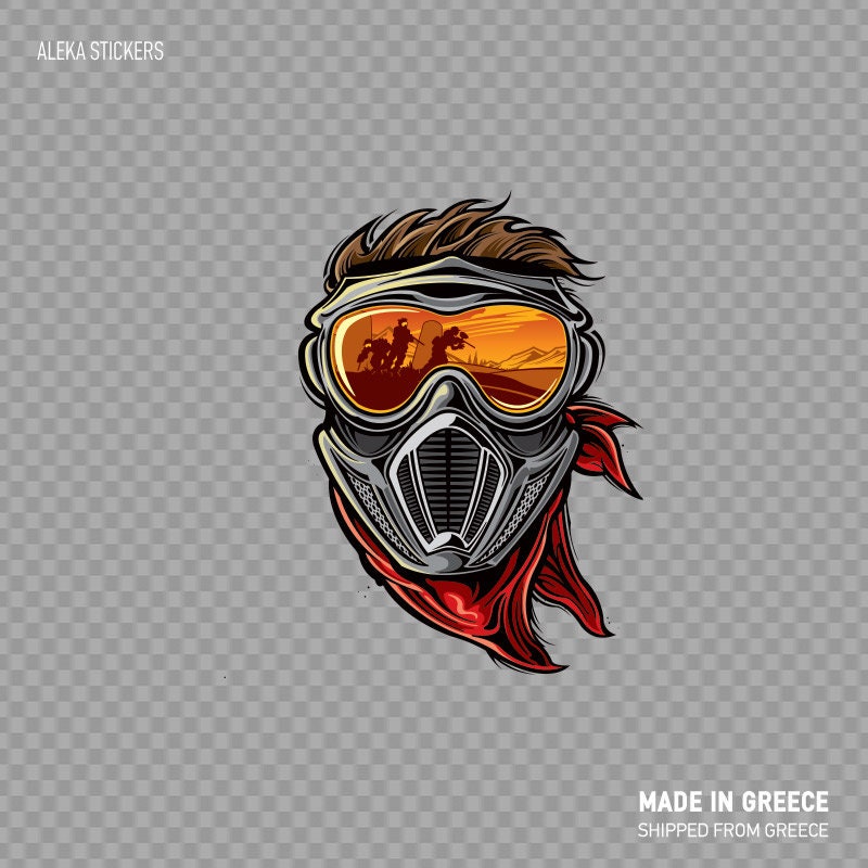 Decal Sticker Paintballer equipment gun markers paintball Etsy