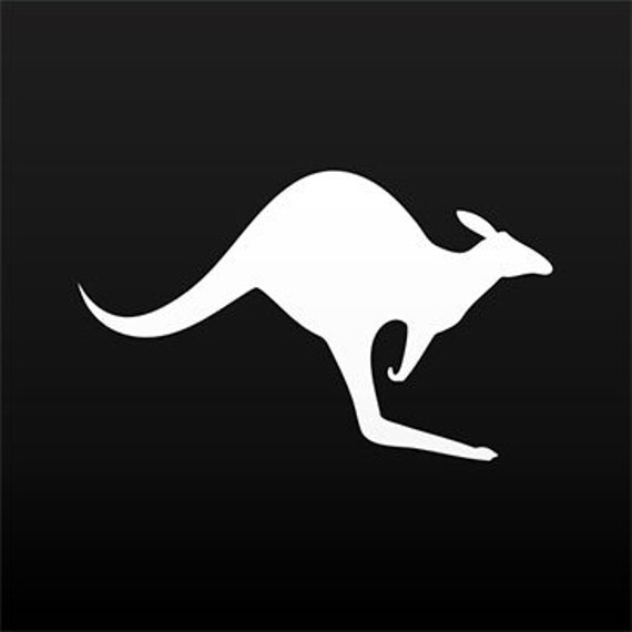 Decal Sticker Top Quality Vinyl Kangaroo Figure Animal New Guinea