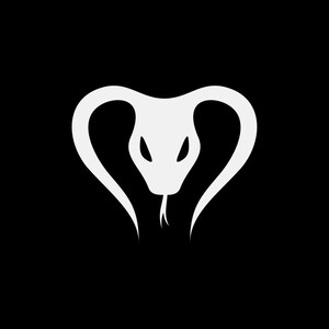 Sticker Sticker Snake Cobra reptiel decoratieve topkwaliteit vinyl wild angst dood schadelijke X539W
