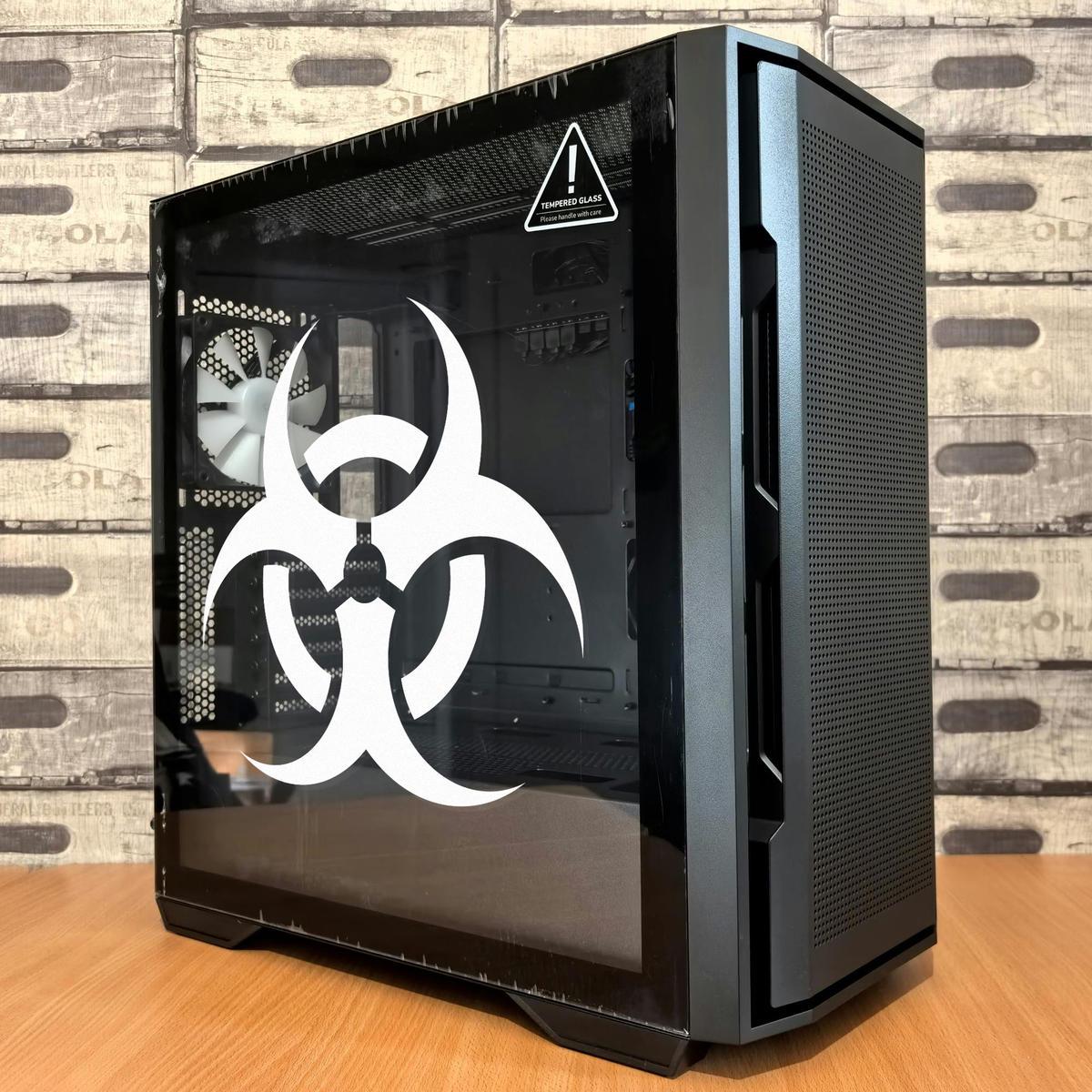 Biohazard Symbol Sticker – Durable, Vinyl Decal for Hazardous Material ...